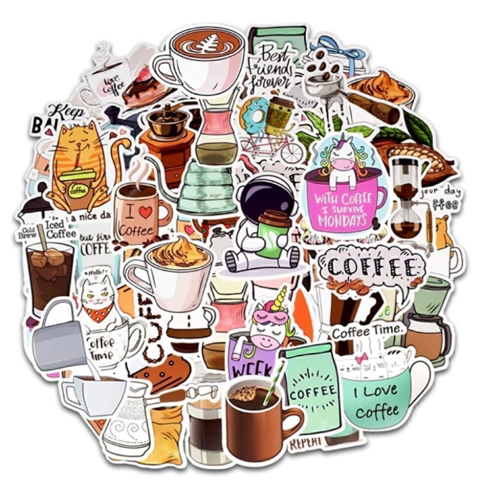 50pc Vinyl Sticker Set 